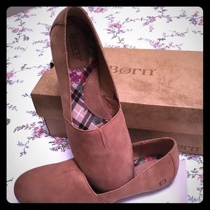 Born Leather Flats